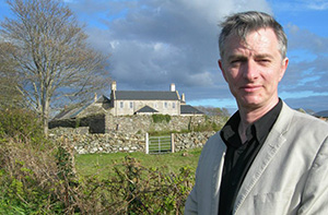 Pictured in front of the Doherty Castle Co Donegal.