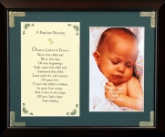 Baptism Blessing - Dearest Father - 8x10 Photo Blessing