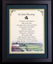 Irish Blessing - May Love and Laughter - 16x20