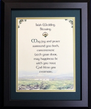 Irish Wedding Blessing - May Joy And - 16x20