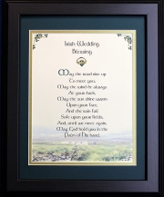 Irish Wedding Blessing - May The Road Rise ... 16x20