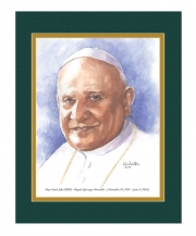 Pope Saint John XXIII  Watercolor Print 11x14