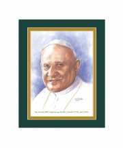 Pope Saint John XXIII  Watercolor Print 8x10