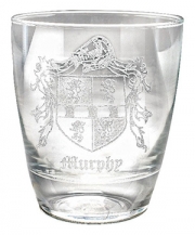 Coat of Arms Whiskey Glass - 10oz