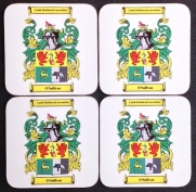 White Coat of Arms Coasters