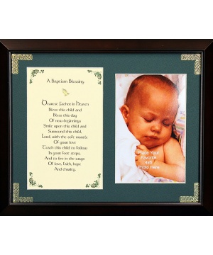 Baptism Blessing - Dearest Father - 8x10 Photo Blessing