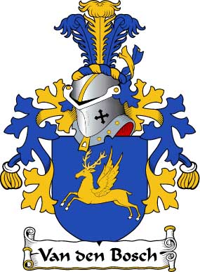 Van den Bosch Crest Coat of Arms