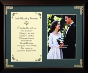 Irish Wedding Blessing - May God Be With - 8x10 Photo Verse