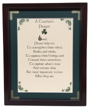 Teacher - Teachers Prayer - 8x10 Blessing