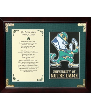 Notre Dame Victory Song - 8x10 Photo Blessing