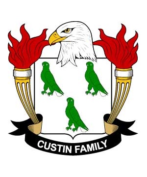 America/C/Custin-Crest-Coat-of-Arms