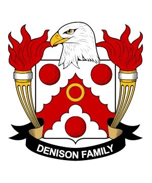 America/D/Denison-Crest-Coat-of-Arms