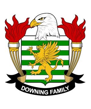 America/D/Downing-Crest-Coat-of-Arms