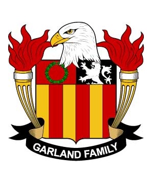 America/G/Garland-Crest-Coat-of-Arms