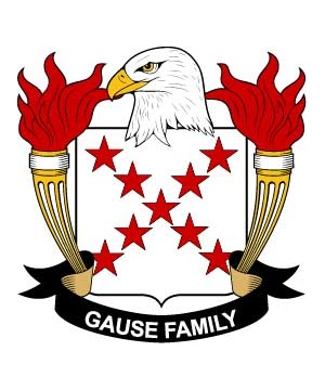 America/G/Gause-Crest-Coat-of-Arms