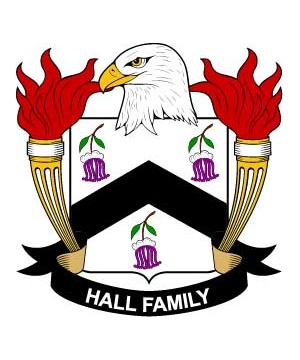 America/H/Hall-Crest-Coat-of-Arms