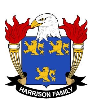 America/H/Harrison-Crest-Coat-of-Arms