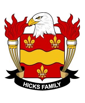 America/H/Hicks-Crest-Coat-of-Arms