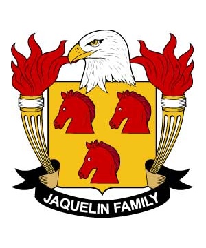 America/J/Jaquelin-Crest-Coat-of-Arms