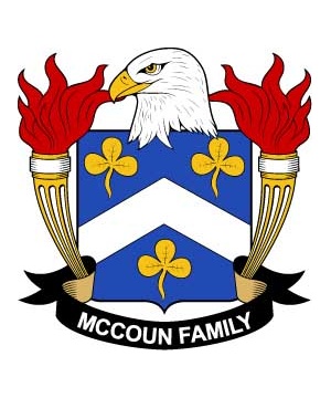 America/M/McCoun-Crest-Coat-of-Arms