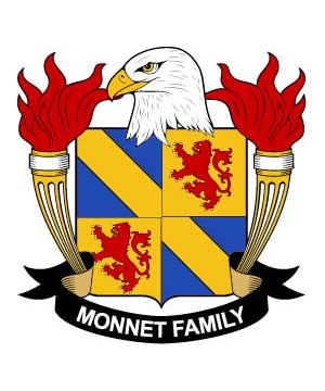 America/M/Monnet-Crest-Coat-of-Arms