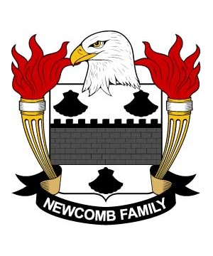 America/N/Newcomb-Crest-Coat-of-Arms