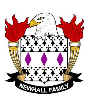 America/N/Newhall-Crest-Coat-of-Arms