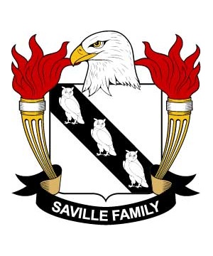 America/S/Saville-Crest-Coat-of-Arms