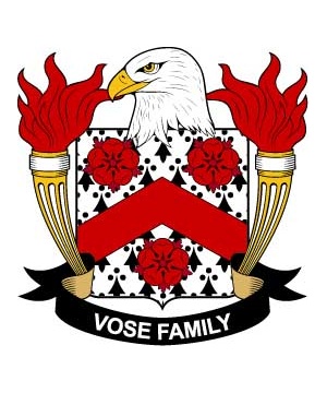 America/V/Vose-Crest-Coat-of-Arms