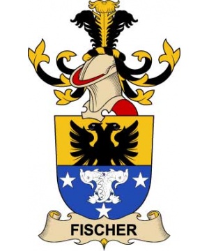 Austria/F/Fischer-(Von-See)-Crest-Coat-of-Arms