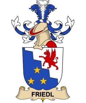 Austria/F/Friedl-(de-Liebentreu)-Crest-Coat-of-Arms