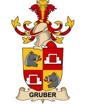 Austria/G/Gruber-(de-Grub)-Crest-Coat-of-Arms