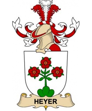 Austria/H/Heyer-(de-Rosenfeld)-Crest-Coat-of-Arms