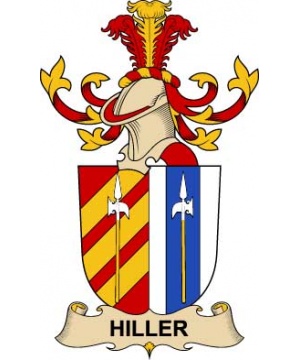 Austria/H/Hiller-(de-Gartringen)-Crest-Coat-of-Arms