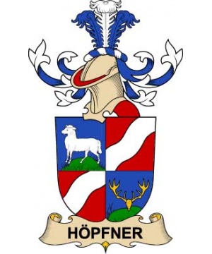 Austria/H/Hopfner-(de-Brendt)-Crest-Coat-of-Arms