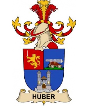 Austria/H/Huber-(de-Mordenstern)-Crest-Coat-of-Arms