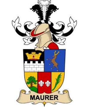 Austria/M/Maurer-(von-Kronegg)-Crest-Coat-of-Arms