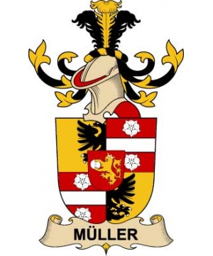 Austria/M/Muller-(de-Lowenstein)-Crest-Coat-of-Arms