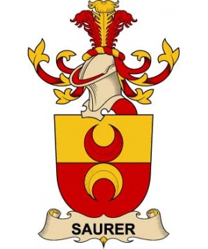 Austria/S/Saurer-(de-Saurburg)-Crest-Coat-of-Arms