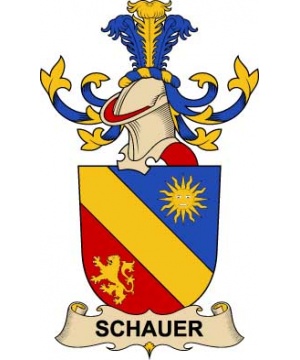 Austria/S/Schauer-(de-Schrockenfeld)-Crest-Coat-of-Arms