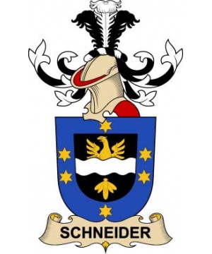 Austria/S/Schneider-(de-Limhofen)-Crest-Coat-of-Arms