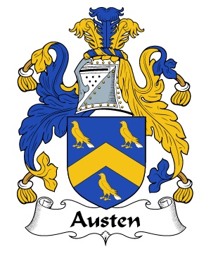 British/A/Austen-Crest-Coat-of-Arms