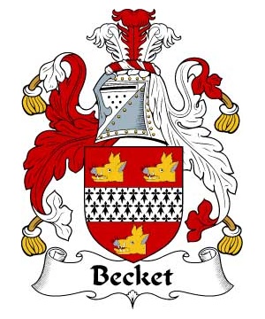 British/B/Becket-Crest-Coat-of-Arms