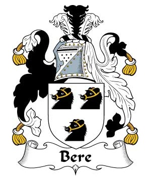 British/B/Bere-Crest-Coat-of-Arms