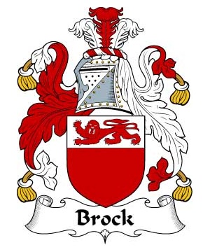 British/B/Brock-Crest-Coat-of-Arms