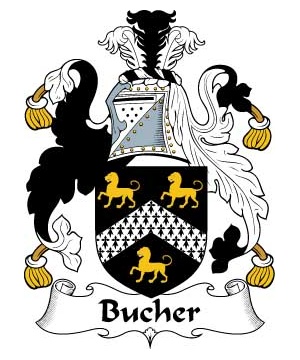 British/B/Bucher-Crest-Coat-of-Arms