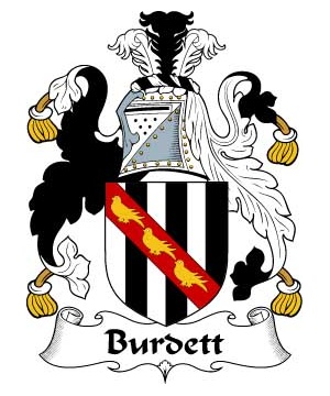 British/B/Burdett-Crest-Coat-of-Arms