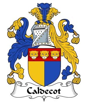 British/C/Caldecot-Crest-Coat-of-Arms