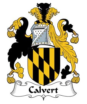 British/C/Calvert-Crest-Coat-of-Arms