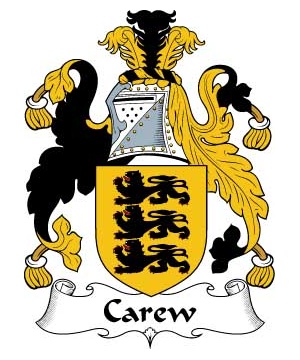 British/C/Carew-Crest-Coat-of-Arms